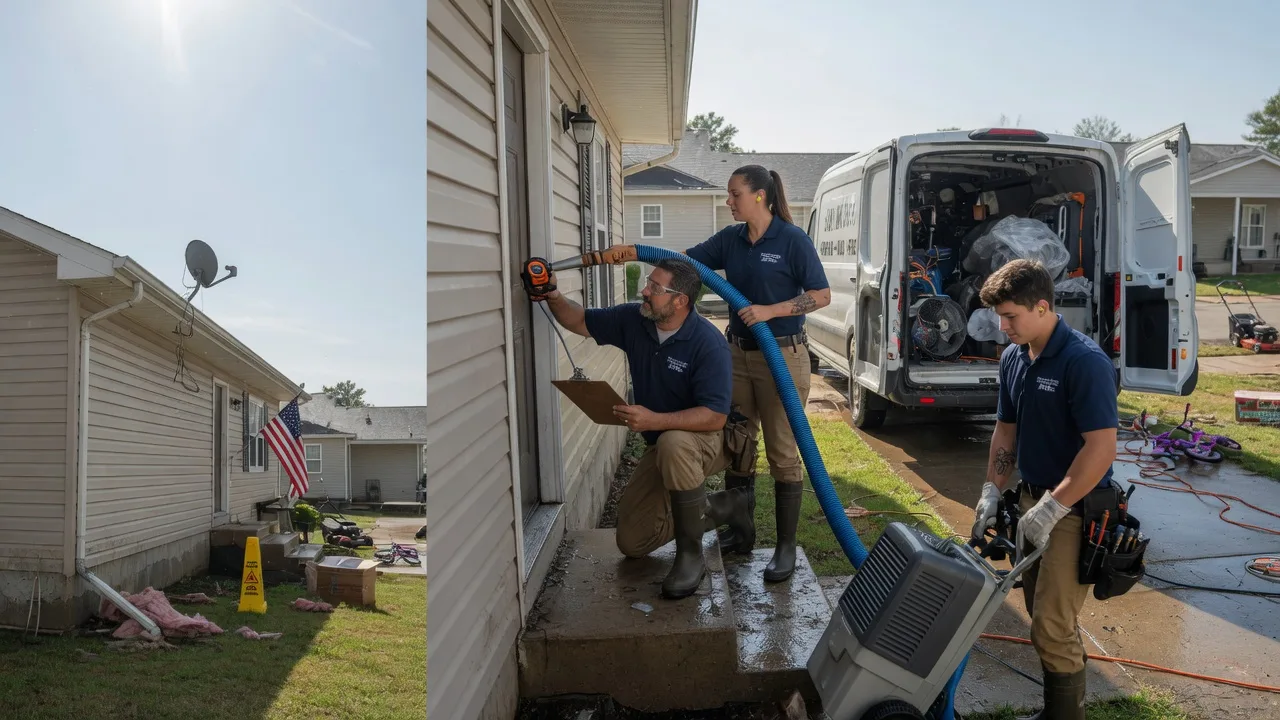 Ceiling Water Damage Restoration in Kankakee, IL near me